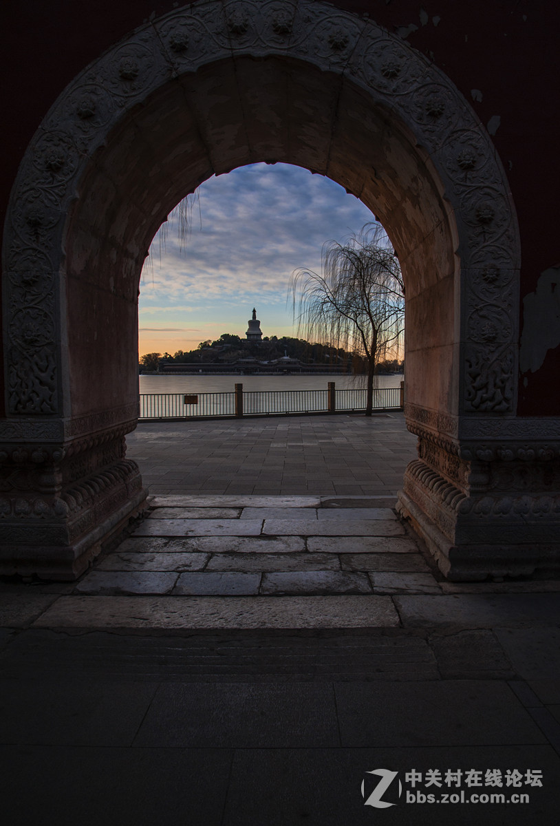 #寻找尼康镜头中的最美中国#《北海光影》