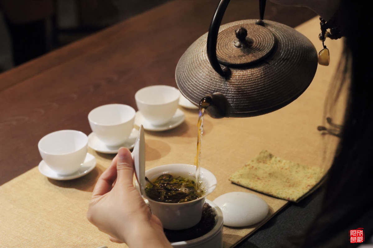 浅山茶物美女茶道品茗悟道坐忘28p