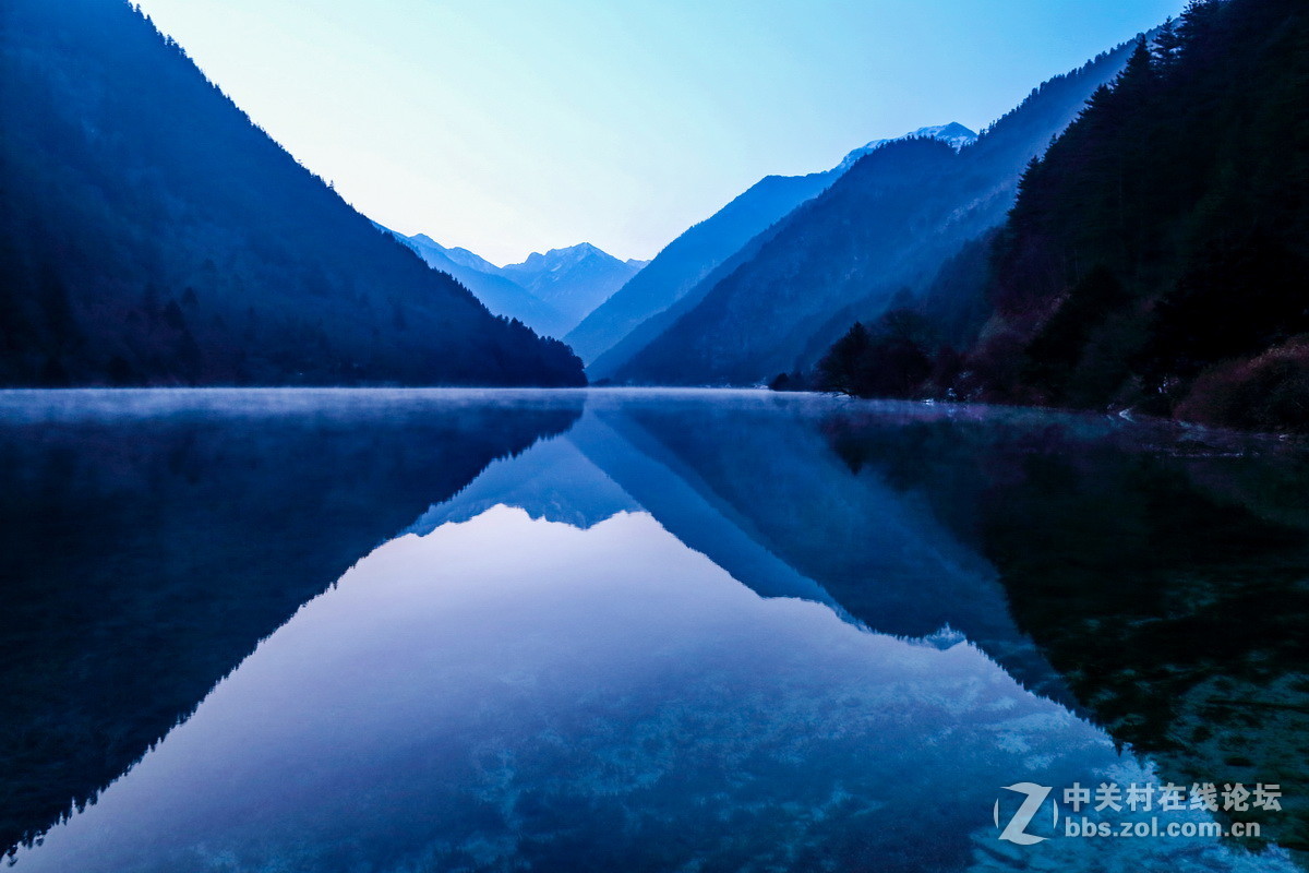 九寨沟的冬景  2