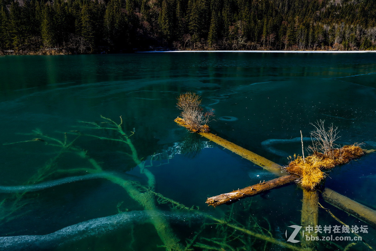 九寨沟的冬景  2