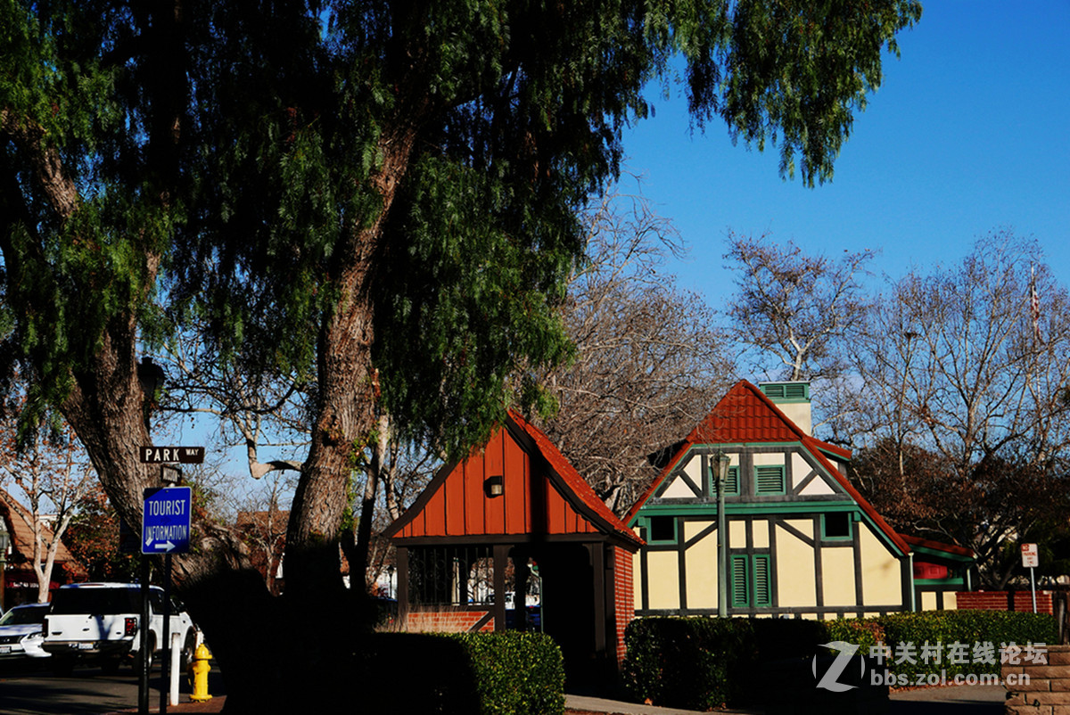 恬静的加州丹麦小镇