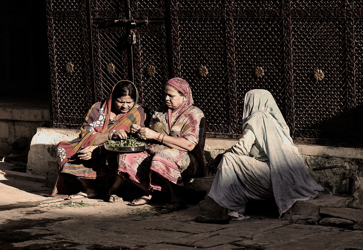 印度的人们---我的印象， 我的记忆。