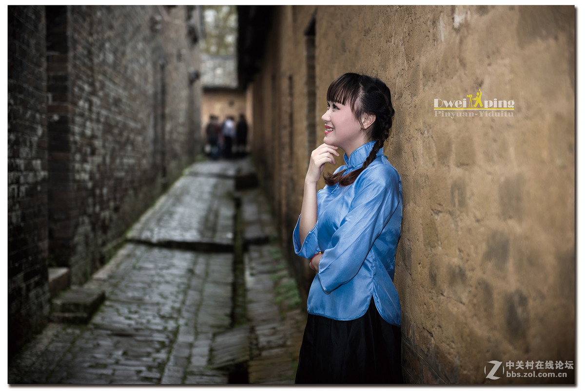 #寻找尼康镜头中最美模特#【甜美民国学妹】 （老阿推荐）