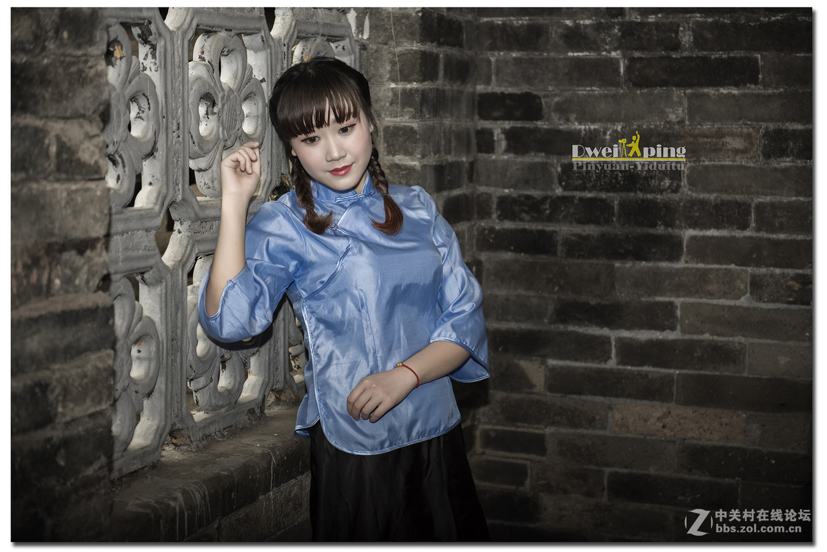 #寻找尼康镜头中最美模特#【甜美民国学妹】 （老阿推荐）