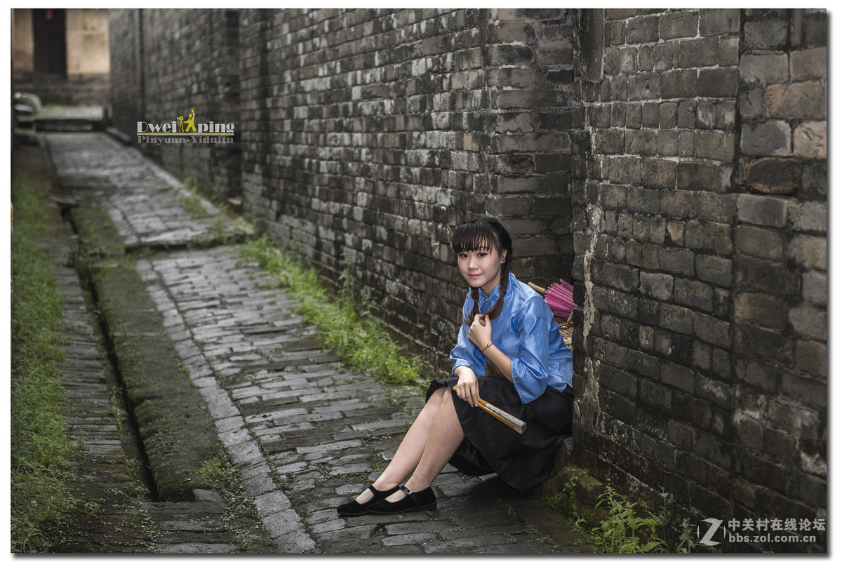 #寻找尼康镜头中最美模特#【甜美民国学妹】 （老阿推荐）