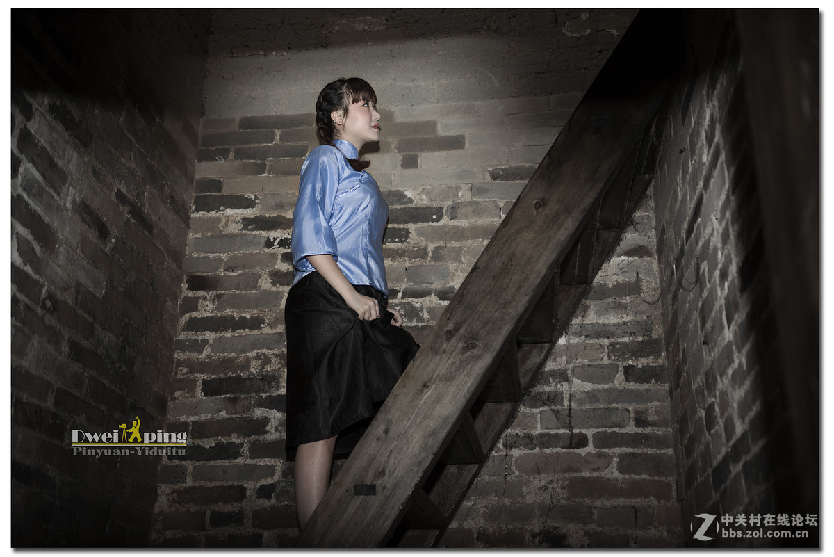 #寻找尼康镜头中最美模特#【甜美民国学妹】 （老阿推荐）