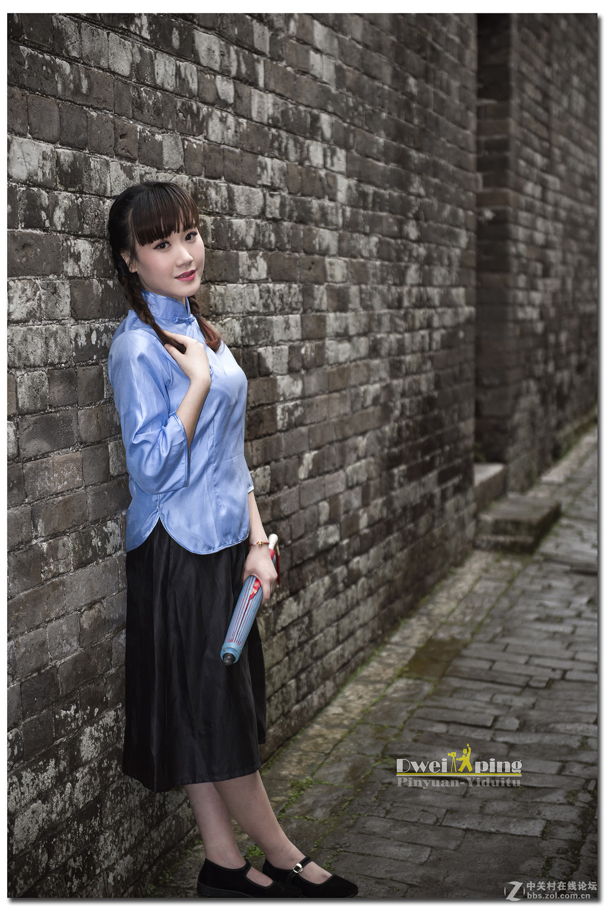 #寻找尼康镜头中最美模特#【甜美民国学妹】 （老阿推荐）