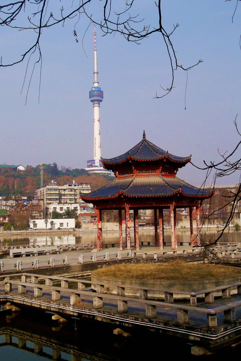 冬日的莲花湖！