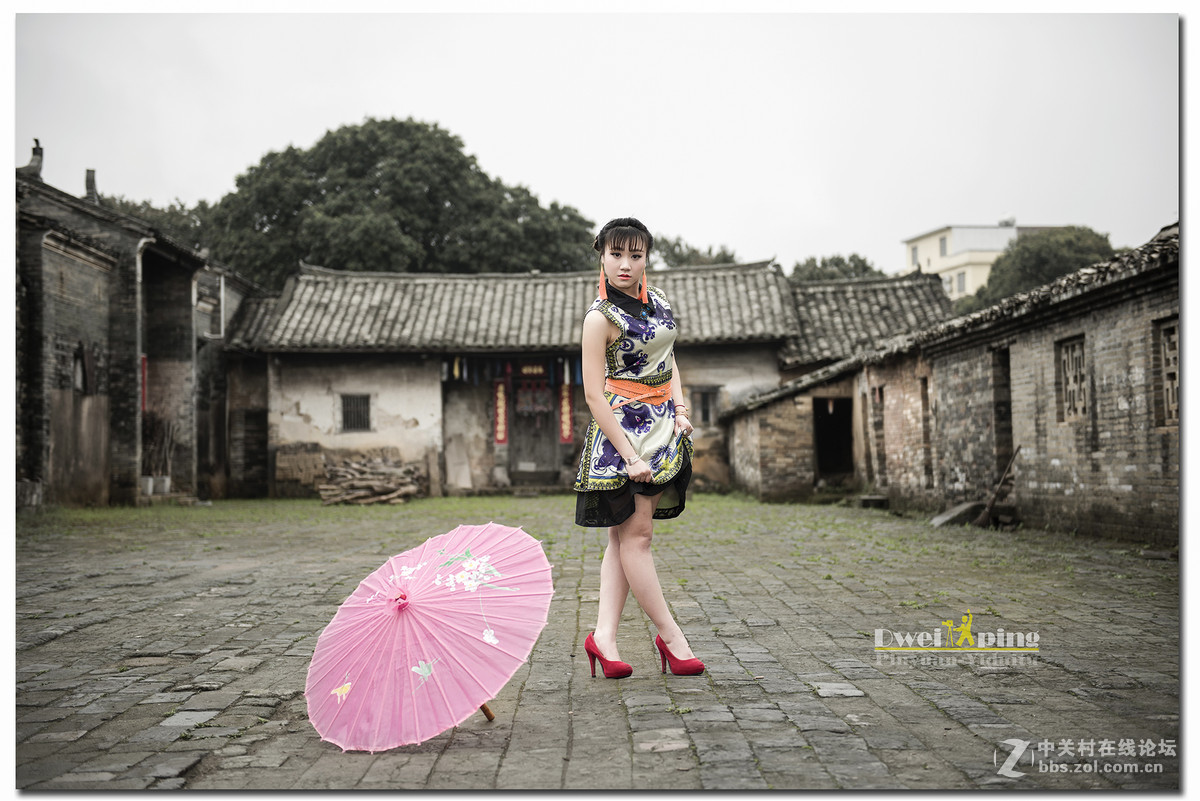 #寻找尼康镜头中最美模特#【青花瓷美女】 （老阿推荐）