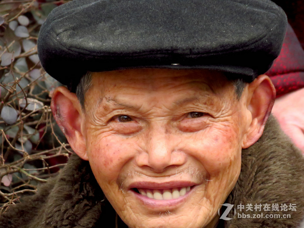 老有所乐---学拍人像