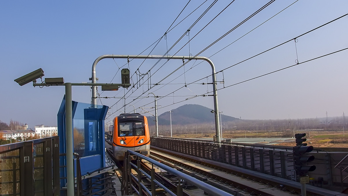 一个人的地铁站