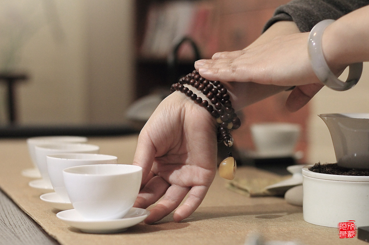 浅山茶物美女茶道品茗悟道坐忘28p