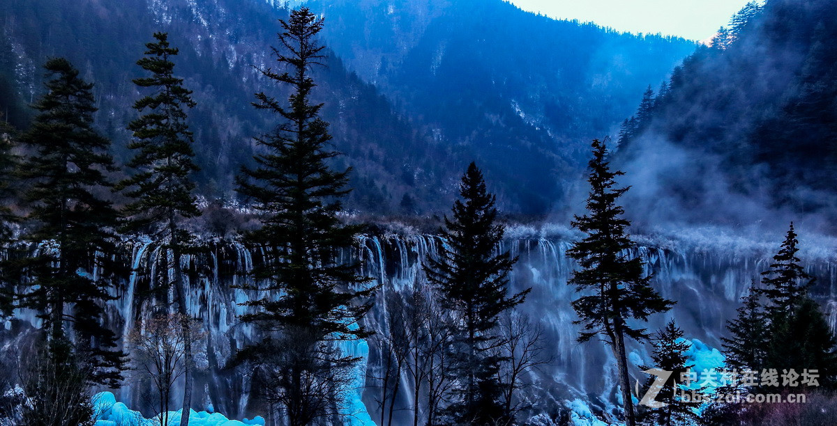 九寨沟的冬景   1