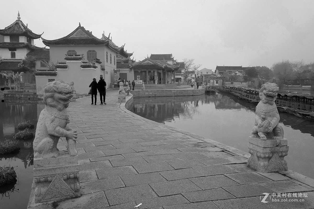 锦溪古镇——黑白篇