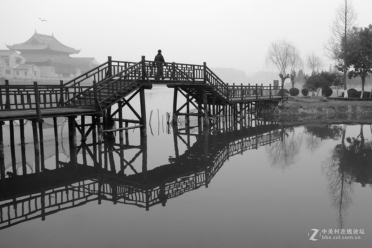 锦溪古镇——黑白篇