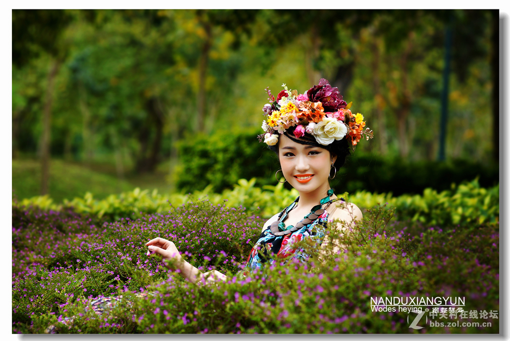 踏青女孩--索尼A77拍摄