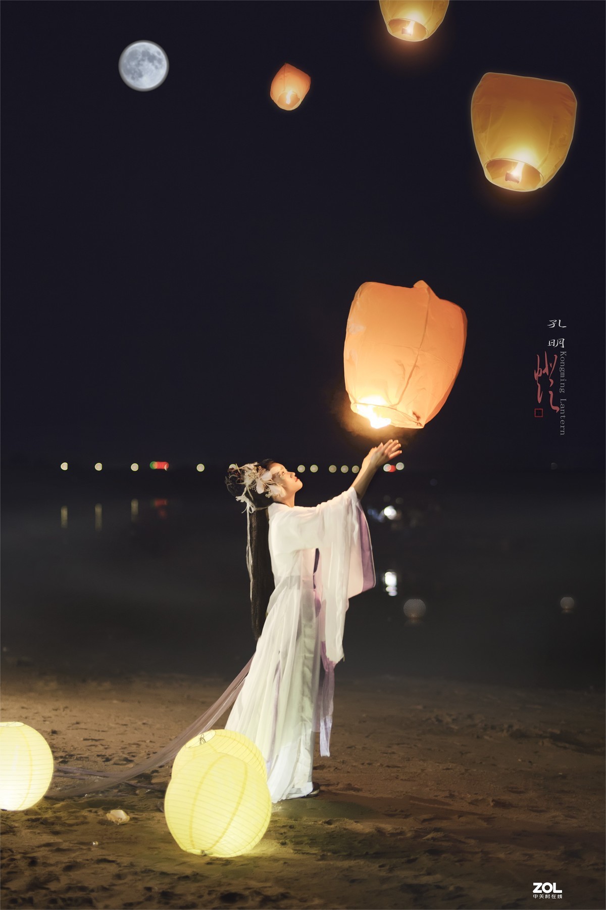 腾龙sp35mmf18divc孔明灯人像photo