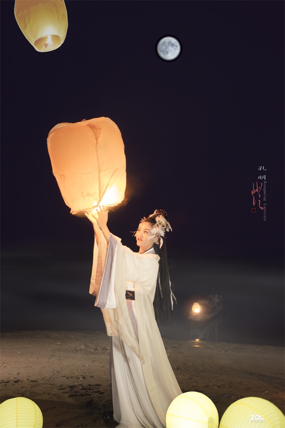 腾龙sp35mmf18divc孔明灯人像photo