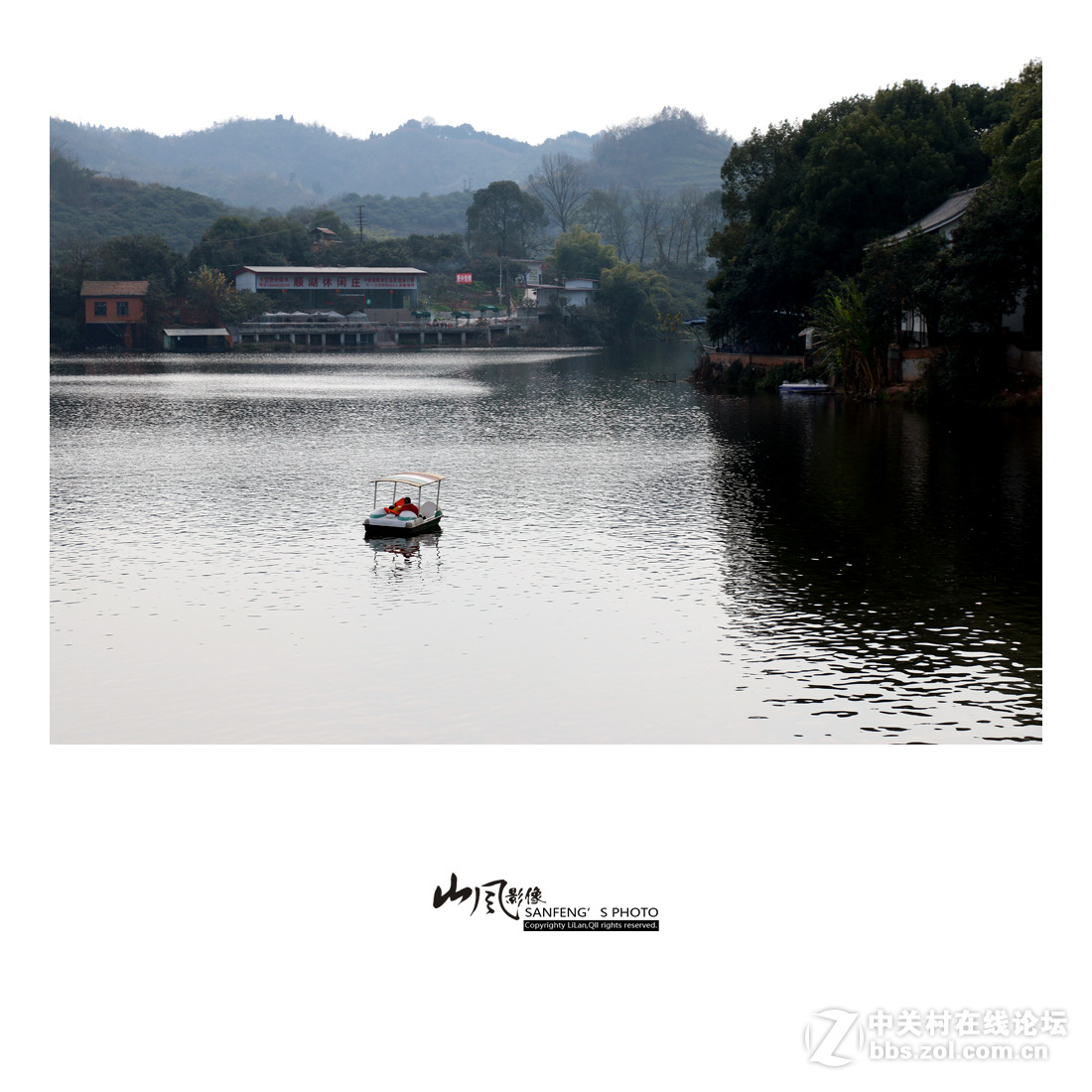 雨中东湖！