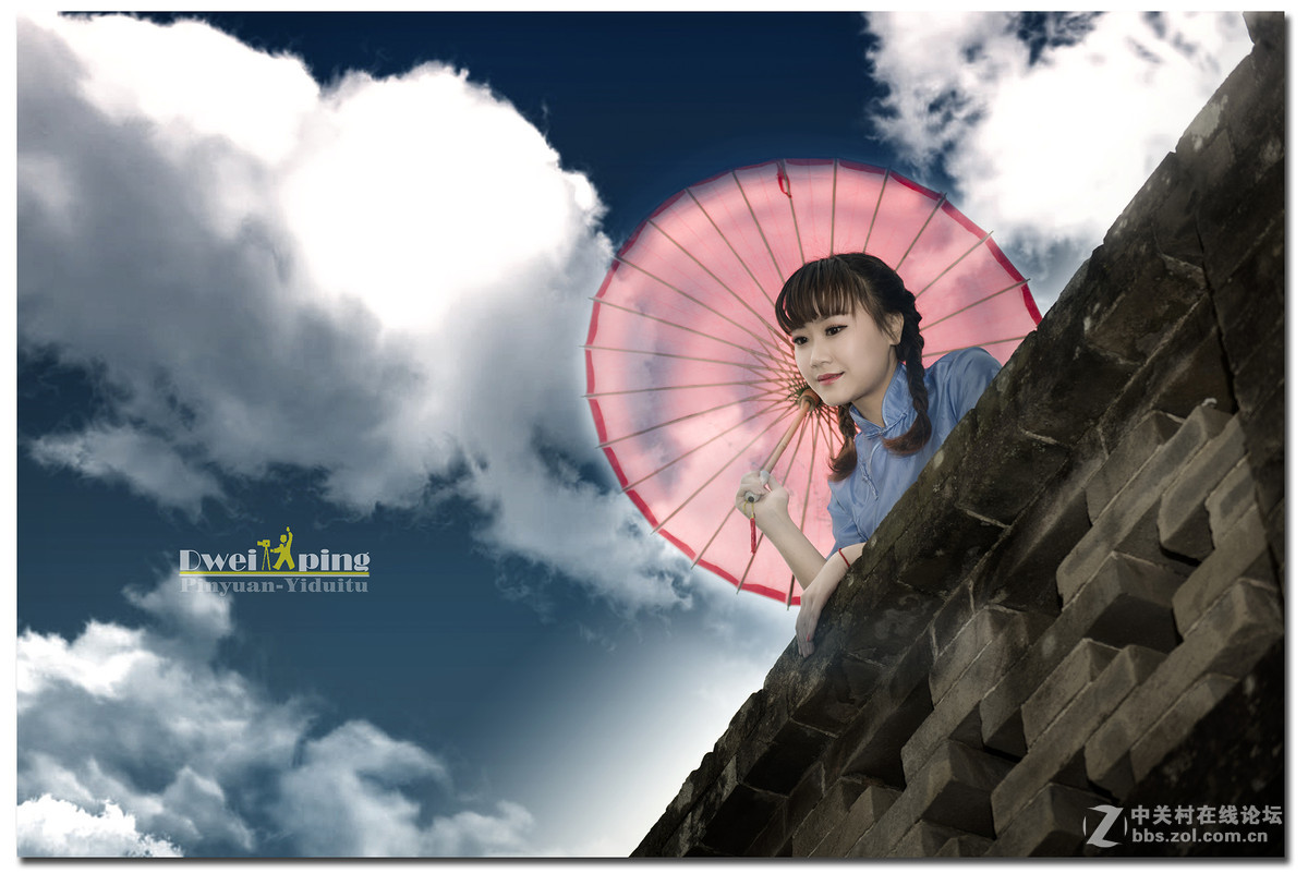 #寻找尼康镜头中最美模特#【甜美民国学妹】 （老阿推荐）