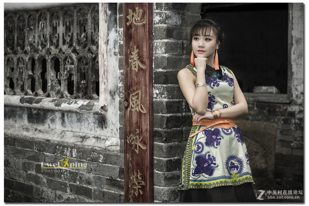 #寻找尼康镜头中最美模特#【青花瓷美女】 （老阿推荐）