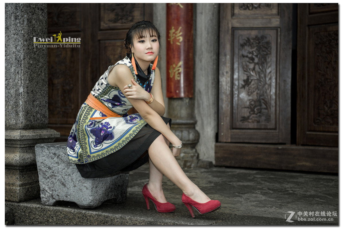 #寻找尼康镜头中最美模特#【青花瓷美女】 （老阿推荐）