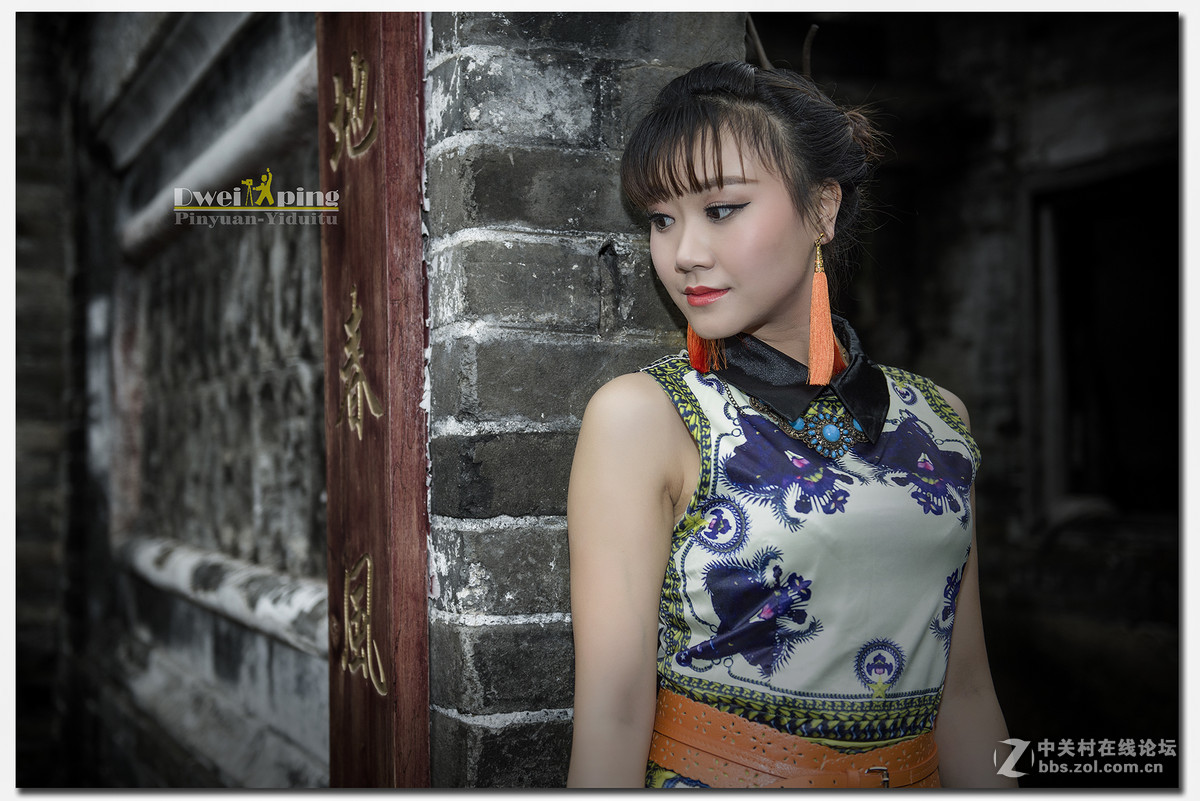 #寻找尼康镜头中最美模特#【青花瓷美女】 （老阿推荐）