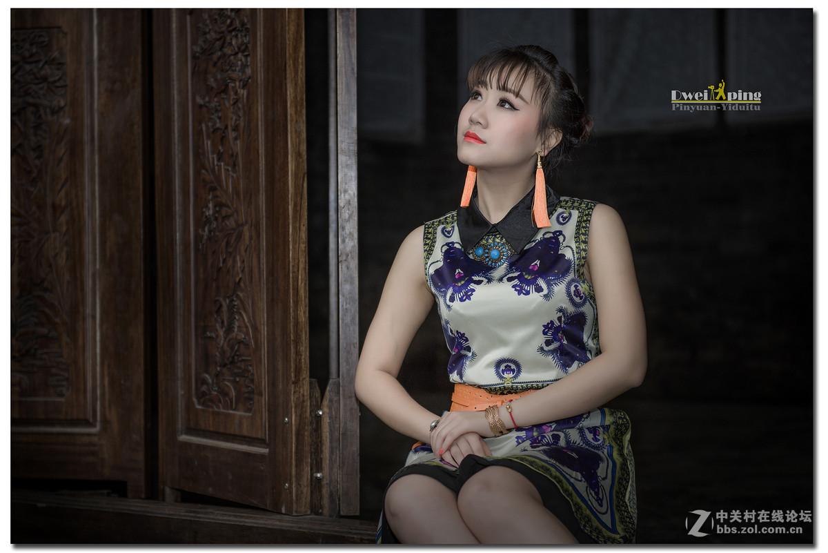 #寻找尼康镜头中最美模特#【青花瓷美女】 （老阿推荐）