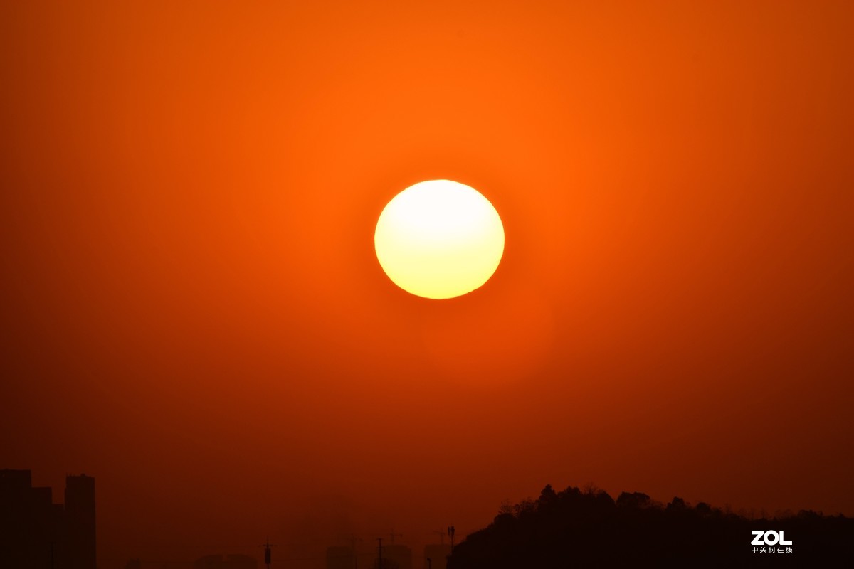 用适马APO 120-400mm f/4.5-5.6 DG OS HSM镜头拍晚霞