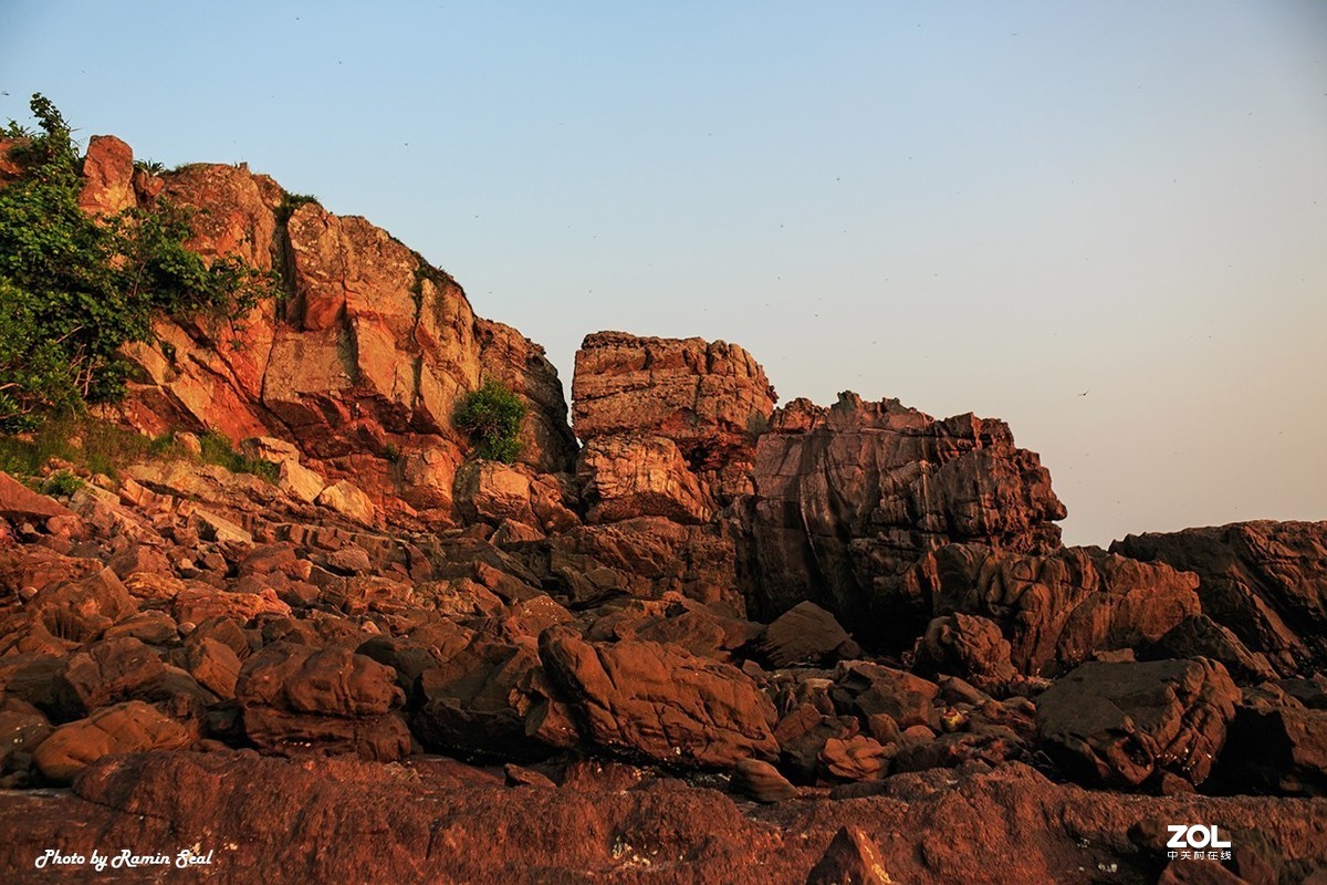 海上赤壁东兴怪石滩