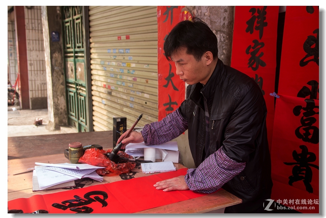 #一个春节，一台相机#挥春，年味。