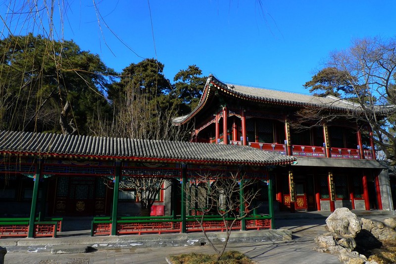 玻璃球初试颐和园之谐趣园