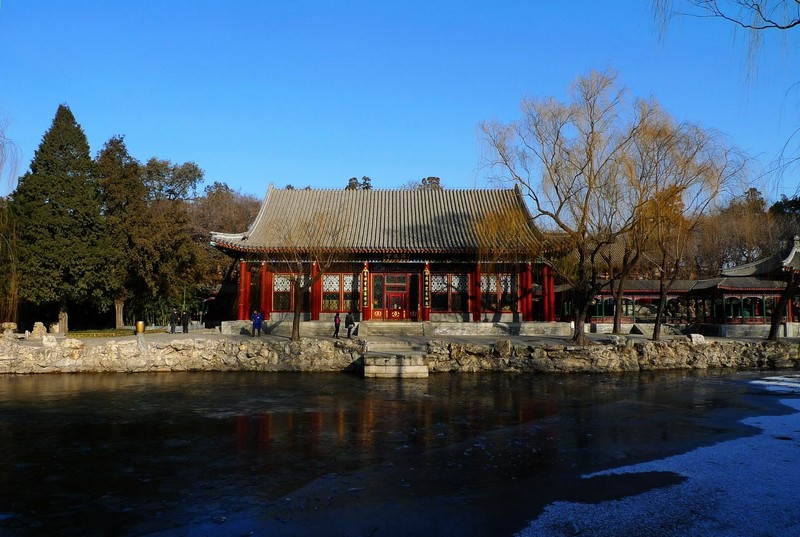 玻璃球初试颐和园之谐趣园