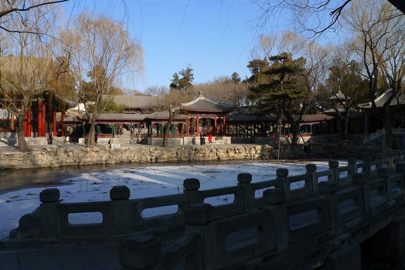 玻璃球初试颐和园之谐趣园