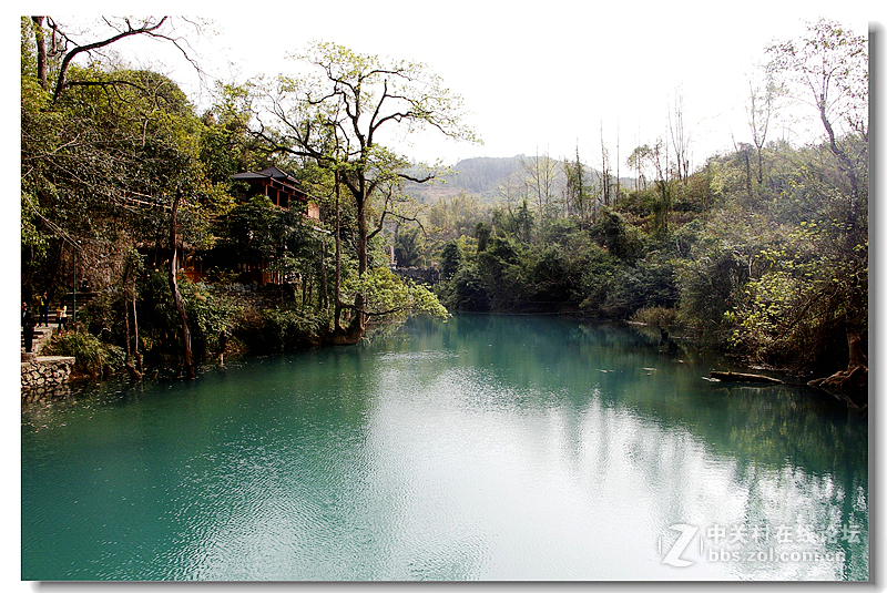 (貴州荔波小七孔)------恭賀好友Vinny視覺榮任版主