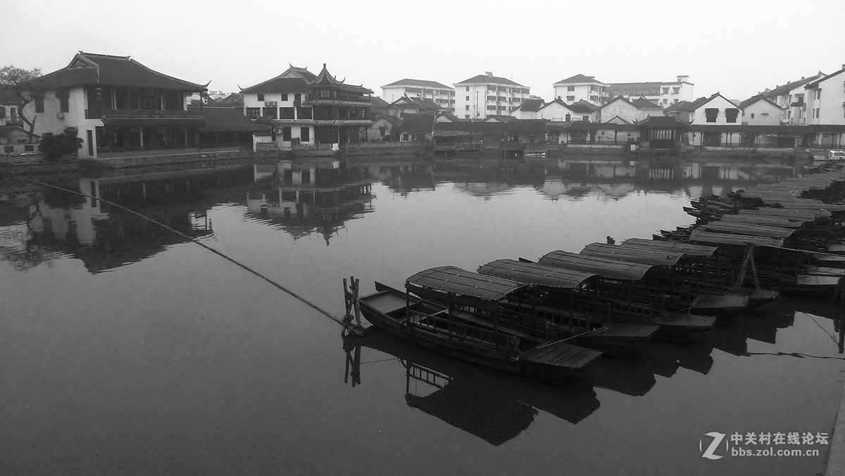 锦溪古镇——黑白篇