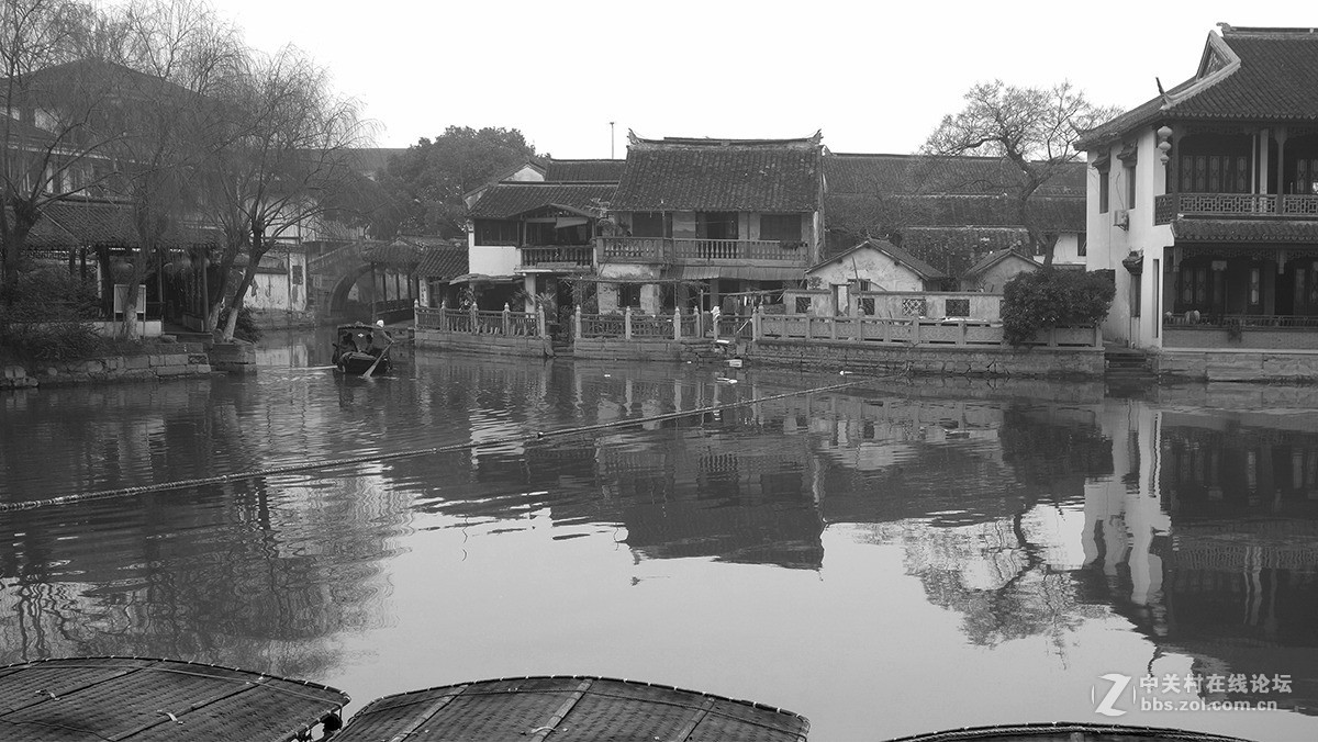 锦溪古镇——黑白篇