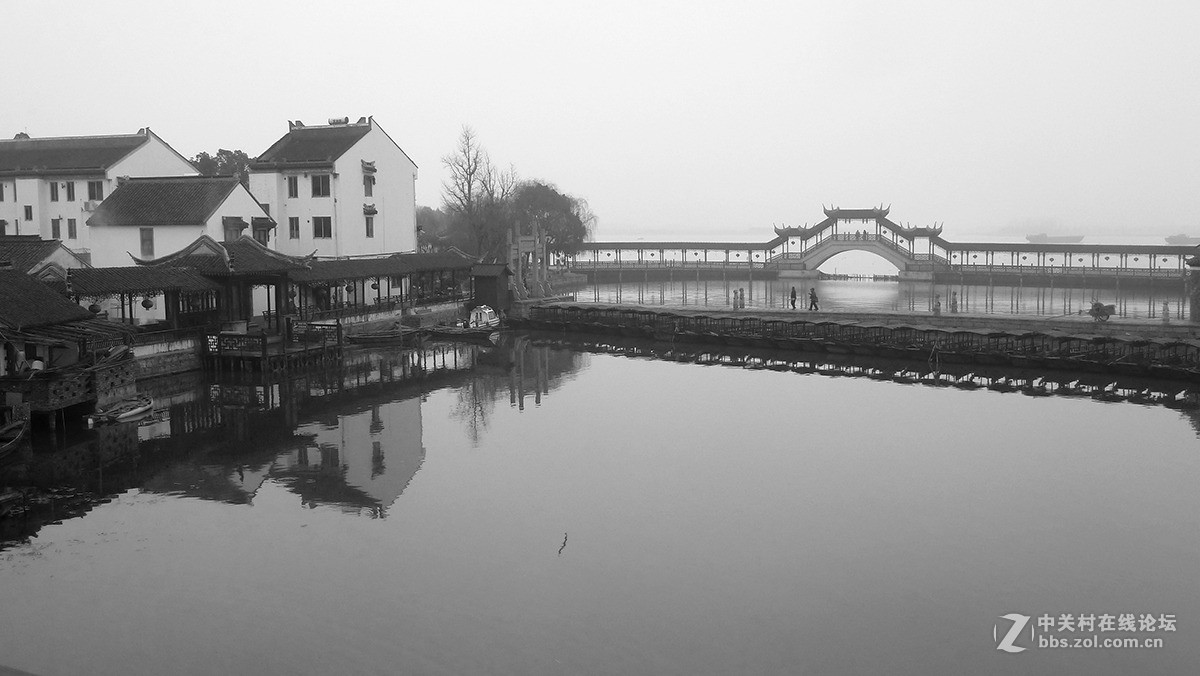 锦溪古镇——黑白篇