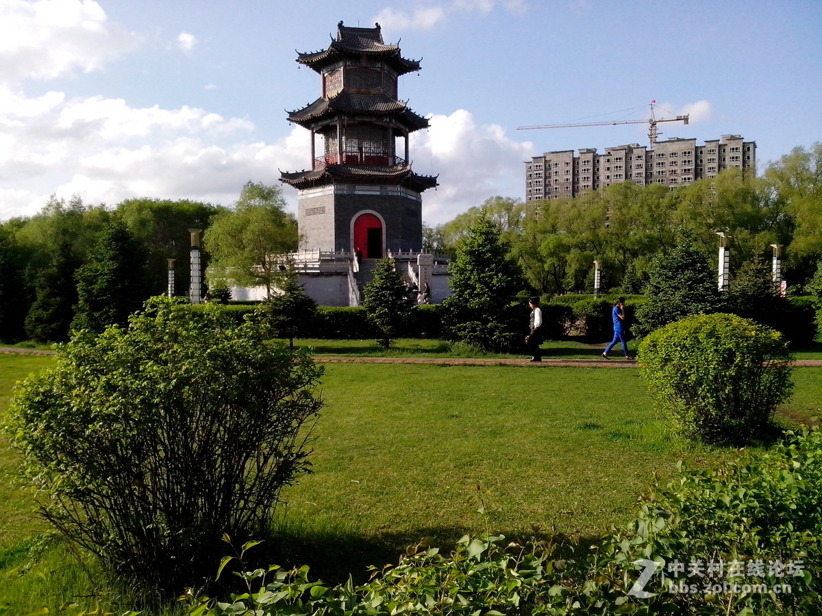 榆树市区风光联想a789手机摄影