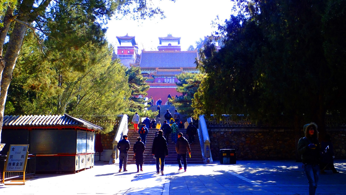 颐和园冬季美景