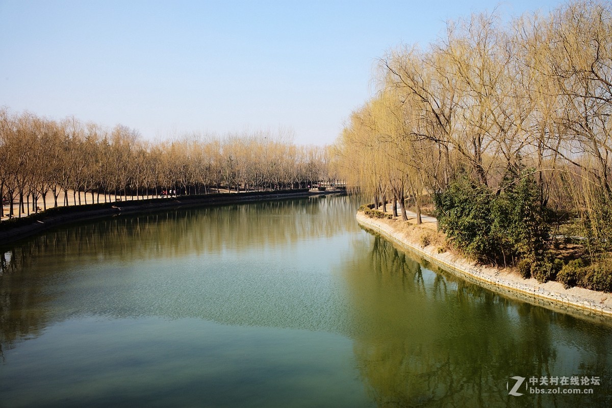 公园小景濮水河泮