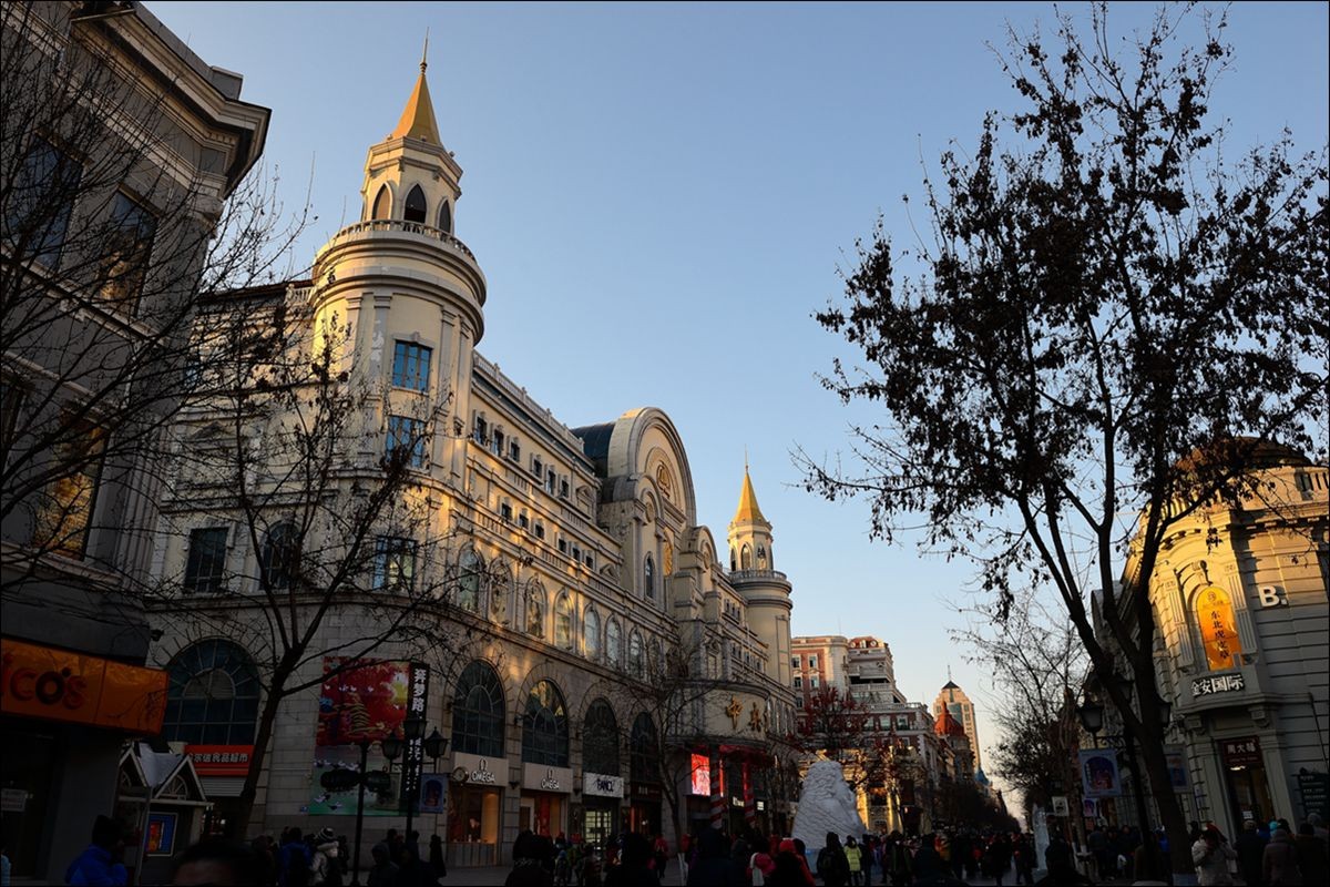 零下26度的中央大街