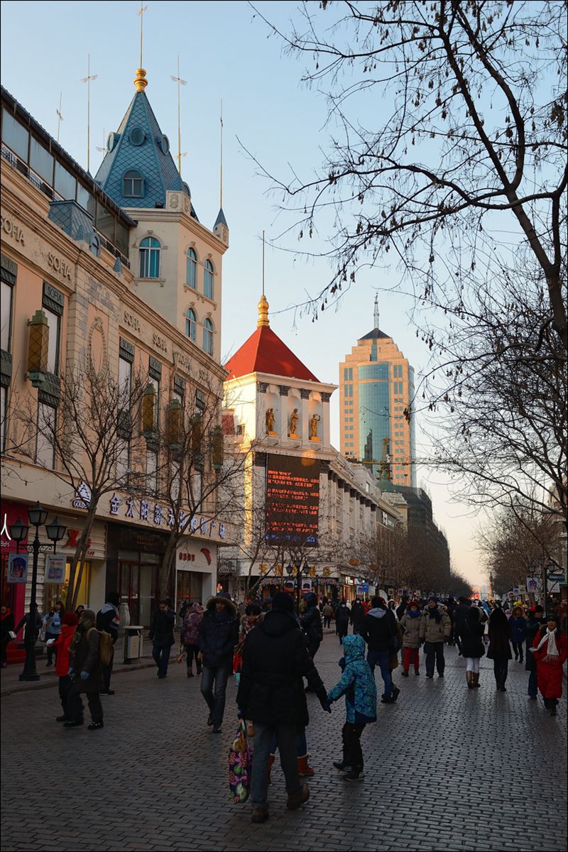 零下26度的中央大街