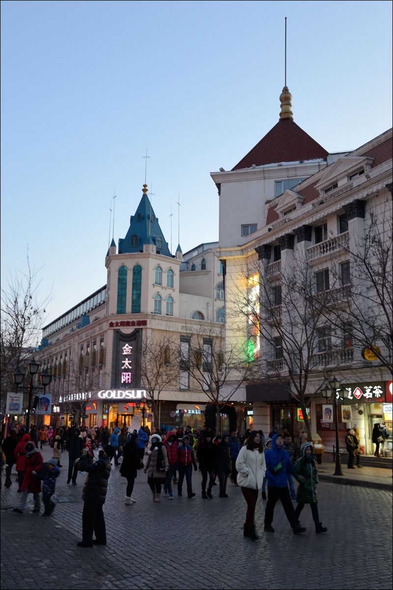 零下26度的中央大街