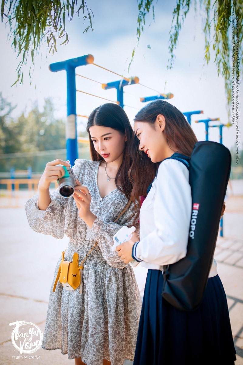 #【天颜摄影社】# 爱摄影的姐妹花