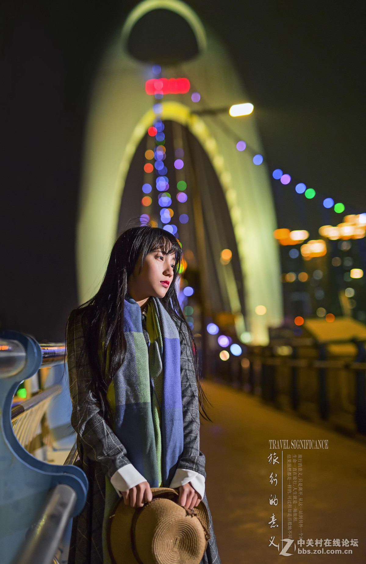 适马50mm f/1.4 DG HSM{夜.桥.人...人像}