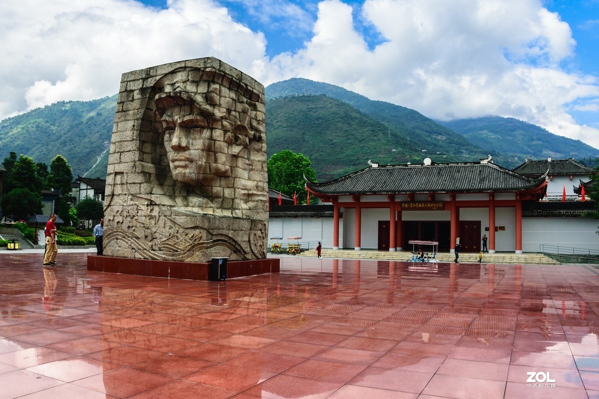 大渡河畔安顺场 铭记那时红军渡