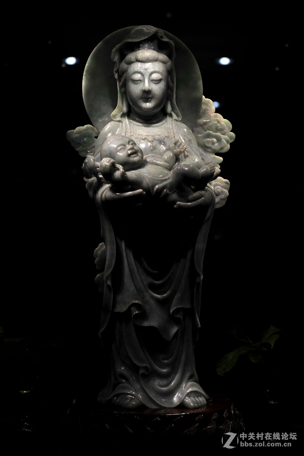 菩提萨埵--文博园摄（旭中冰雪)