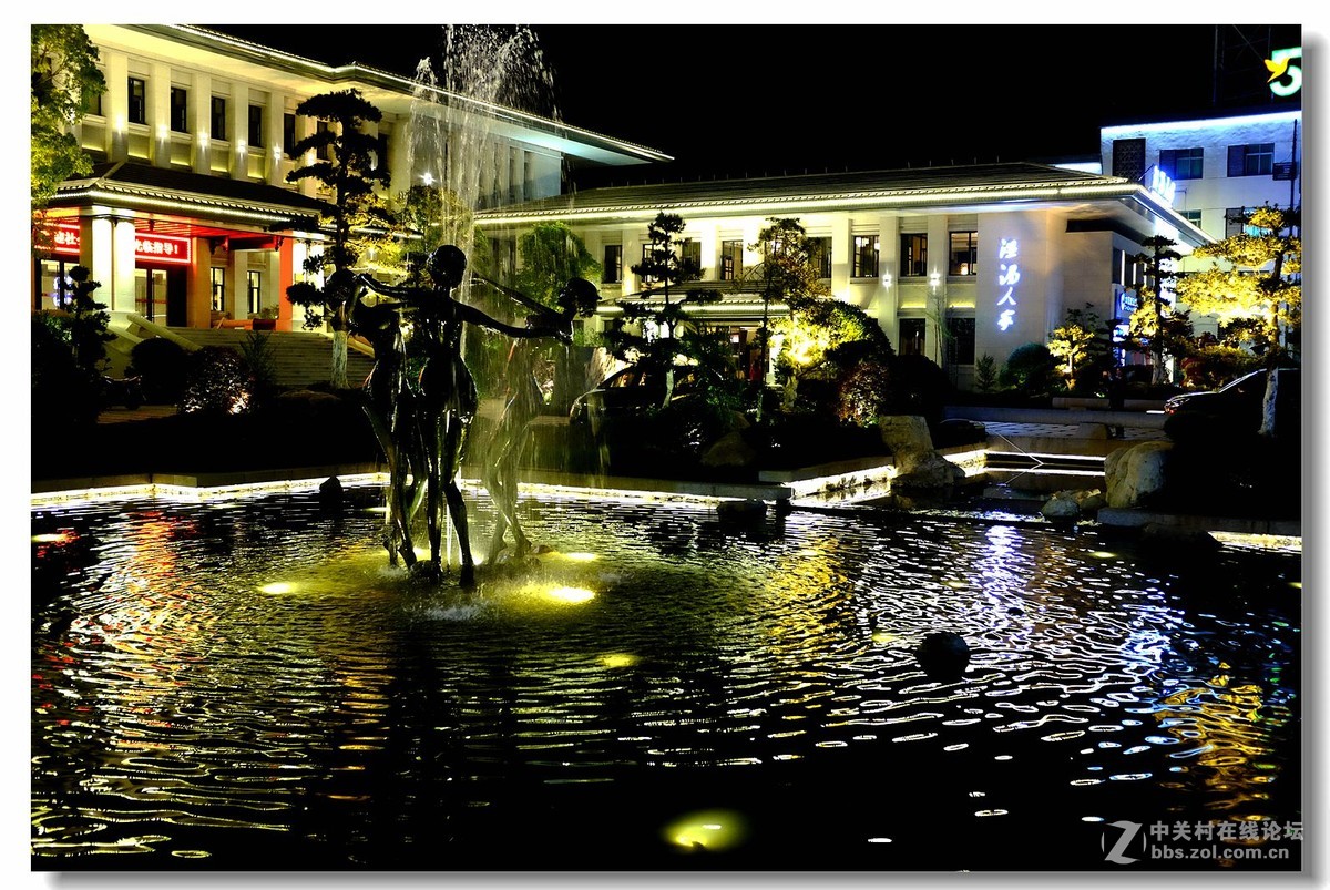 X100T试拍夜景。