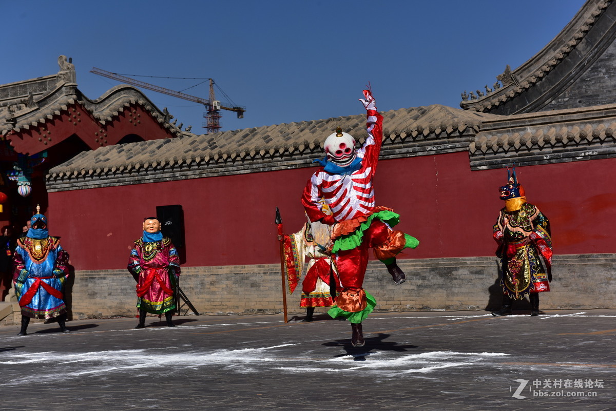 正月十五内蒙古阿拉善盟庙会传统查玛表演
